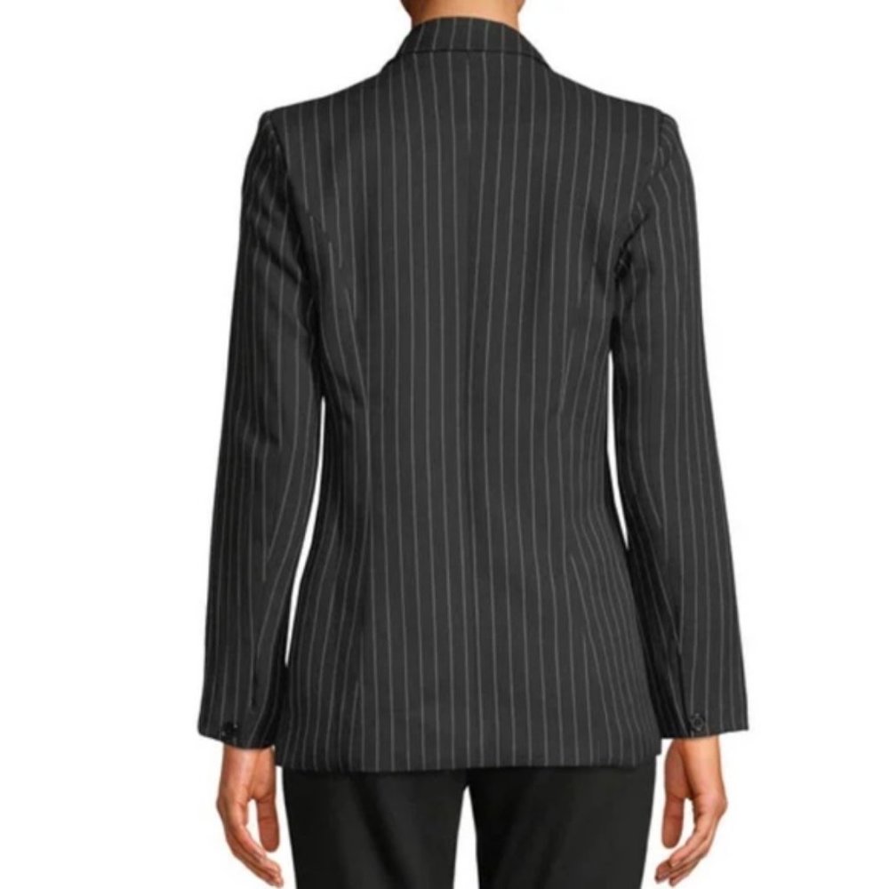 NWT ROMEO JULIET Pinstriped Double Breasted Blazer - Picture 3 of 8